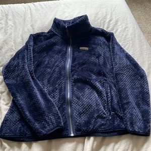 NWOT Navy Columbia Fireside Zip-Up
